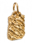 Kalevala - Itu Charm Engraving Silver Gold-Plated - Ripatsid - ONE SIZE
