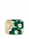 Marimekko Home - Unikko Plate 12X15Cm - V&auml;ikesed taldrikud - 12X 15CM