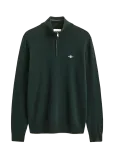 Gant - Superfine Lambswool Hz - Poolpika lukuga džemprid - XXL