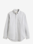 Gant - Reg Brushed Oxford Stripe Shirt - Oxfordi s&auml;rgid - S