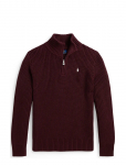 Ralph Lauren Kids - Cotton Quarter-Zip Sweater - Pulloverid - L