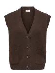 JDY - Jdysuper S/L V-Neck Vest Knt Noos - Kootud vestid - M