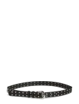 Pieces - Pcalina Leather Stud Jeans Belt - Vabaaja v&ouml;&ouml;d - 85