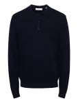 ONLY & SONS - Onscarl Reg Ls Structure Polo Knit Frml - Pikkade varrukatega kootud polos&auml;rgid - M