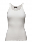 Rosemunde - Rwbelle Silk U-Neck Strap Elastic Top - Varrukateta - M