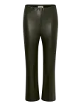 Soaked - Slkaylee Pu Kickflare Pants - Nahksed retuusid-p&uuml;ksid - L