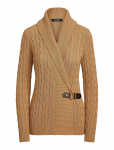 Lauren Ralph Lauren - Gassed Cotton-Ls Shawl Collar P/O - Kardiganid - XL
