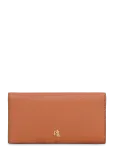 Lauren Ralph Lauren - Crosshatch Leather Slim Wallet - Rahakotid - ONE SIZE