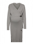 Mamalicious - Mlmia Tess L/S Knit Uk Dress 2F A. - P&otilde;lveni ja midi - S