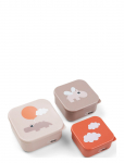 Done By Deer - Snack Box Set 3 Pcs Happy Clouds Powder - Toidukarbid - ONE SIZE