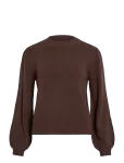 Vila - Viril Turtle-Nk Balloon L/S Top - Noos - K&otilde;rge kaelusega - XXL