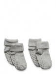 Minymo - Baby Rib Sock W. Abs (2-Pack) - Sokid - 23\26
