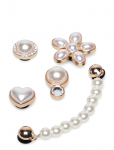 Crocs - Dainty Pearl Jewelry 5 Pack - Jalatsitarvikud - ONE SIZE