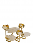 Hilke Collection - Candlestand Ninfea Grande - K&uuml;&uuml;nlajalad - H13CM x 24