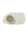 LIND DNA - 4-Set Glass Mat Curve Nupo - Joogialused - 11X13CM
