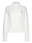 Polo Ralph Lauren - Cable-Knit Cotton Quarter-Zip Sweater - Džemprid - XL