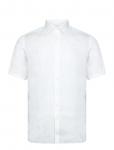 Lindbergh Black - Soft Linen Shirt S/S - Modern Fit - L&uuml;hikeste varrukatega s&auml;rgid - XXL