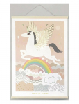Majvillan - Poster Above The Rainbow - Posters - 50X70