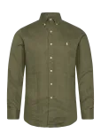 Polo Ralph Lauren - Custom Fit Linen Shirt - Linased s&auml;rgid - XL