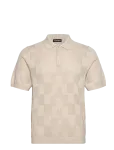 J. Lindeberg - Reymond Stacked Bridge Polo - L&uuml;hikeste varrukatega kootud polos&auml;rgid - M