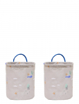 OYOY MINI - Foxy Storage Basket Small - Set Of 2 - Hoiukorvid - 18X18XH22CM
