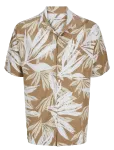 Jack & Jones - Jjejeff Tropical Aop Resort Shirt Ss Sn - L&uuml;hikeste varrukatega s&auml;rgid - S