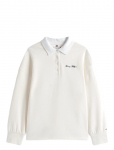 Tommy Hilfiger - Script Pique Rugby Swtshrt - Dressipluusid - XXL