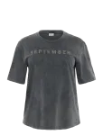 Kaffe Curve - Kcserina T-Shirt - L&uuml;hikeste varrukatega - M