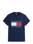 Tommy Jeans - Tjm Reg Big Flag Ss Tee Ext - L&uuml;hikeste varrukatega - XL