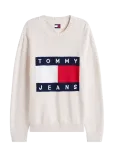 Tommy Jeans - Tjm Reg Melange Flag Sweater - &Uuml;mara kaelusega - L