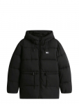 Tommy Jeans - Tjw Hooded Midi Puffer Jacket - Polsterdatud jakid - XL