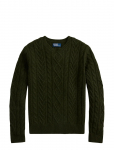 Polo Ralph Lauren - Wool-Alpaca Fisherman&rsquo;s Sweater - &Uuml;mara kaelusega - XS