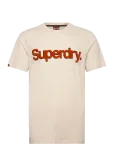Superdry - Classic Core Logo Shadow Tee - L&uuml;hikeste varrukatega - L