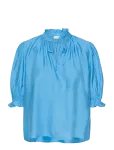 Kaffe - Kalufia Frill Blouse - L&uuml;hikeste varrukatega - 34