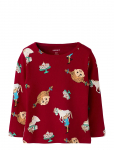 Name It - Nmfsoca Pippi Ls Top Lnoos Sky - Pikkade varrukatega T-s&auml;rgid - 110