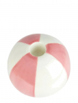Balvi - Keramisk Lysestage Beachball, Pink 8 Cm - K&uuml;&uuml;nlajalad - H:8CM