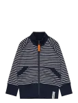 Geggamoja - Zip Sweater Navy Beige Stripe - Dressipluusid - 86/92