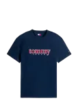 Tommy Jeans - Tjm Reg Appliq Graphic Ss T Ext - L&uuml;hikeste varrukatega - L