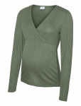 Mamalicious - Mltrinity Tess Ls Jrs Top 2F - Pikkade varrukatega - M