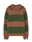 THE ANIMALS OBSERVATORY - Stripes Brown Boxfish Sweater - Pulloverid - 4 Y