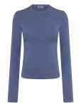 Weekday - Long Sleeve Cotton Top - Pikkade varrukatega - S