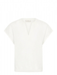 Kaffe - Kapauline Blouse - L&uuml;hikeste varrukatega - 46