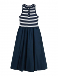 Tommy Hilfiger - Gold Button Poplin Mix Dress - P&otilde;lveni ja midi - S