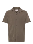 Lindbergh - Relaxed Fit Towel Shirt S/S - L&uuml;hikeste varrukatega s&auml;rgid - XL