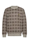Lyle & Scott - Brushed Intarsia Crew Neck Jumper - &Uuml;mara kaelusega - L