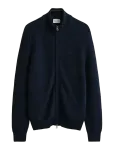 Gant - Cotton Texture Zipped Cardigan - Lukuga džemprid - XXL