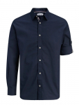 Jack & Jones - Jjhenry Slub Detail Shirt Ls - Vabaaja s&auml;rgid - XL