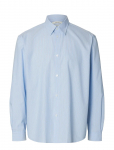 Selected - Slhrlxben Stripe Ls Shirt - Triibulised s&auml;rgid - XL