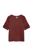 Vero Moda - Vmivacy 2/4 O-Neck Top Jrs Btq - L&uuml;hikeste varrukatega - S