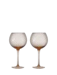Byon - Wine Glass Opacity 2Pcs/Set - Punase veini klaasid - ONE SIZE